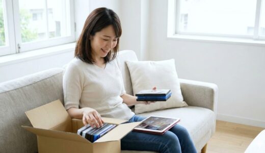 【断捨離】月額契約しない！ゲオ宅配レンタル「スポット借り」の賢い使い方と、送料で損しない裏技